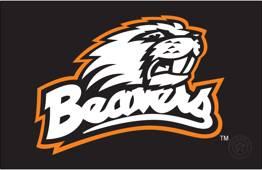 Oregon State Beavers 1998-2006 Primary Dark Logo iron on transfers for T-shirts